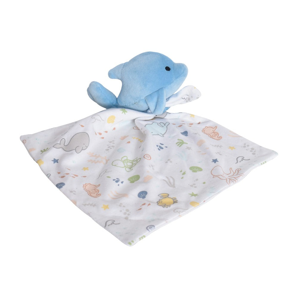 Tikiri Ocean Dolphin Comforter-Kids-Ohh! By Gum - Shop Sustainable