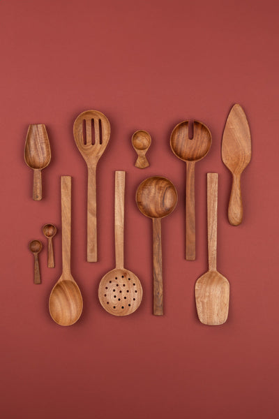 Tranquillo Cooking Wooden Spoon NATURAL NEEM-Homeware-Ohh! By Gum - Shop Sustainable