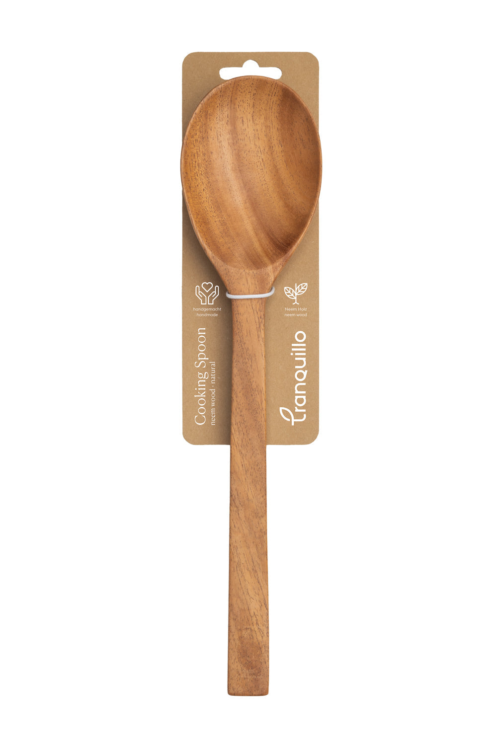 Tranquillo Cooking Wooden Spoon NATURAL NEEM-Homeware-Ohh! By Gum - Shop Sustainable