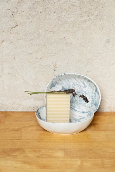 Tranquillo Floral Soap Dish-Homeware-Ohh! By Gum - Shop Sustainable