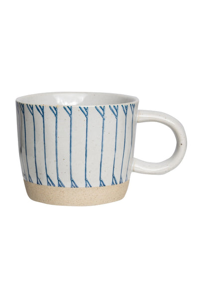 Tranquillo Mug Rustic Lines 250 ml-Homeware-Ohh! By Gum - Shop Sustainable