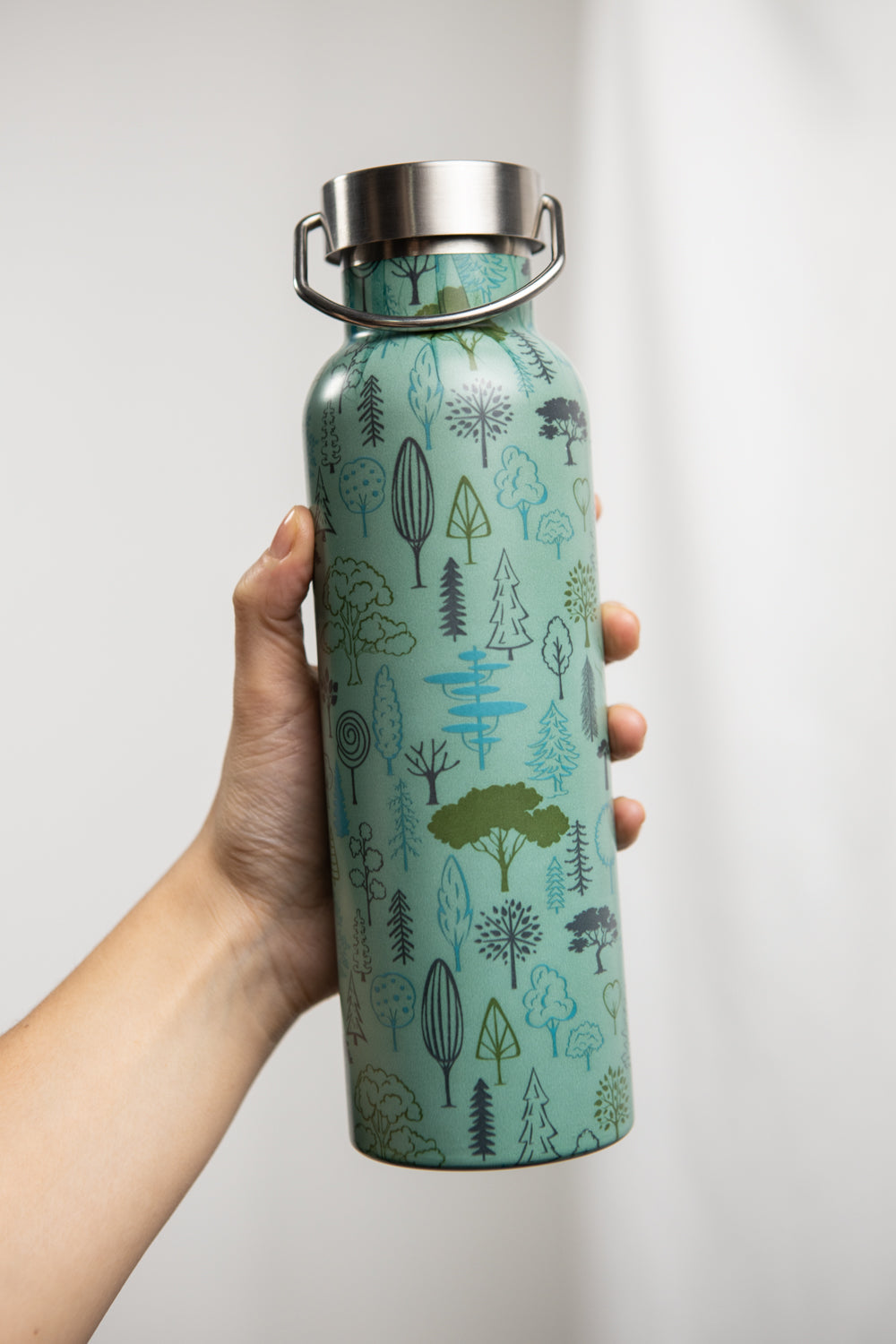 Tranquillo Vacuum Bottle Trees FOREST 600 ml-Homeware-Ohh! By Gum - Shop Sustainable