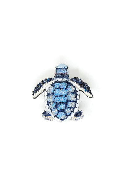 Trovelore Flatback Turtle Brooch Pin-Womens-Ohh! By Gum - Shop Sustainable