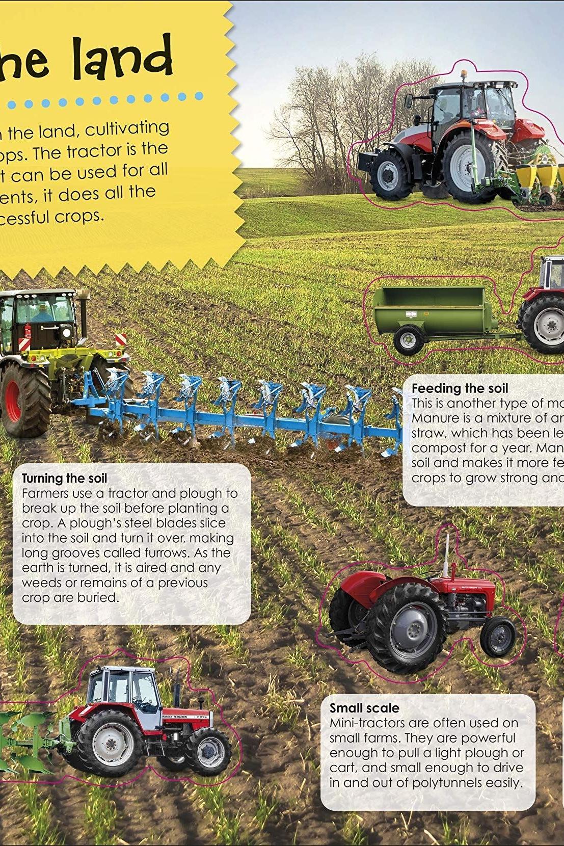 ULTIMATE STICKER BOOK: TRACTOR (NEW)