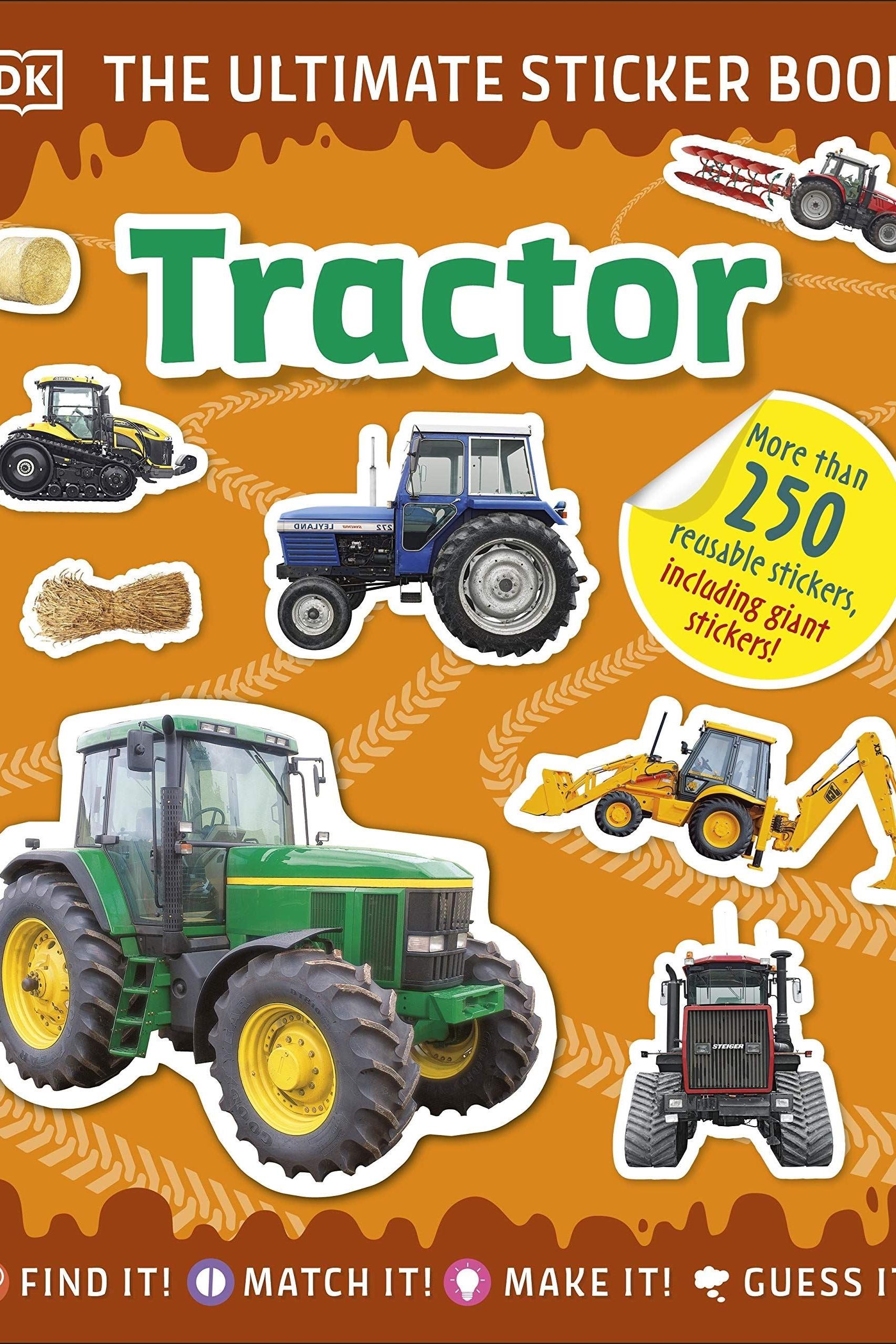 ULTIMATE STICKER BOOK: TRACTOR (NEW)