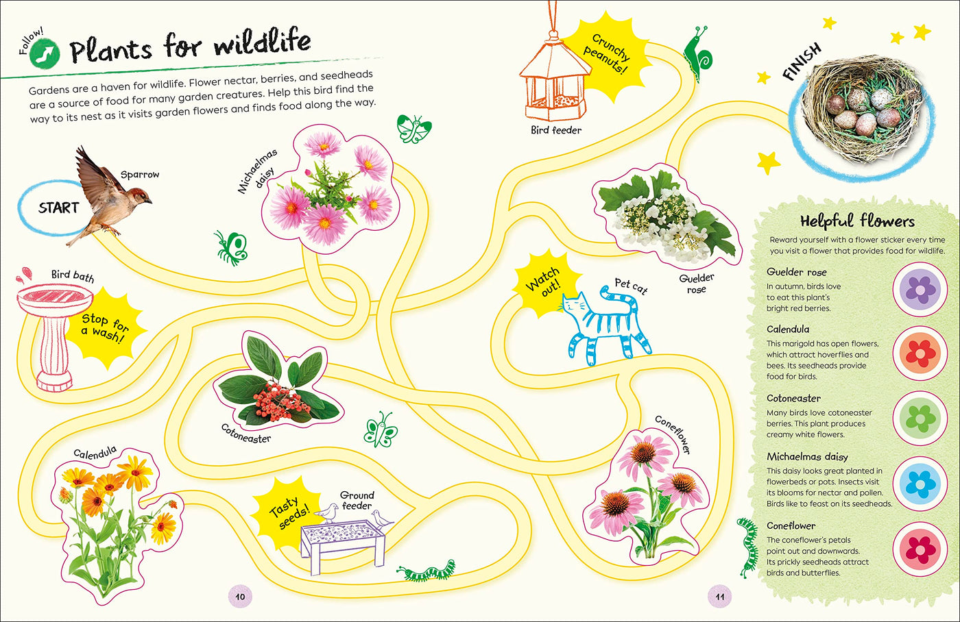 Ultimate Sticker Book: Garden Flowers-Books-Ohh! By Gum - Shop Sustainable