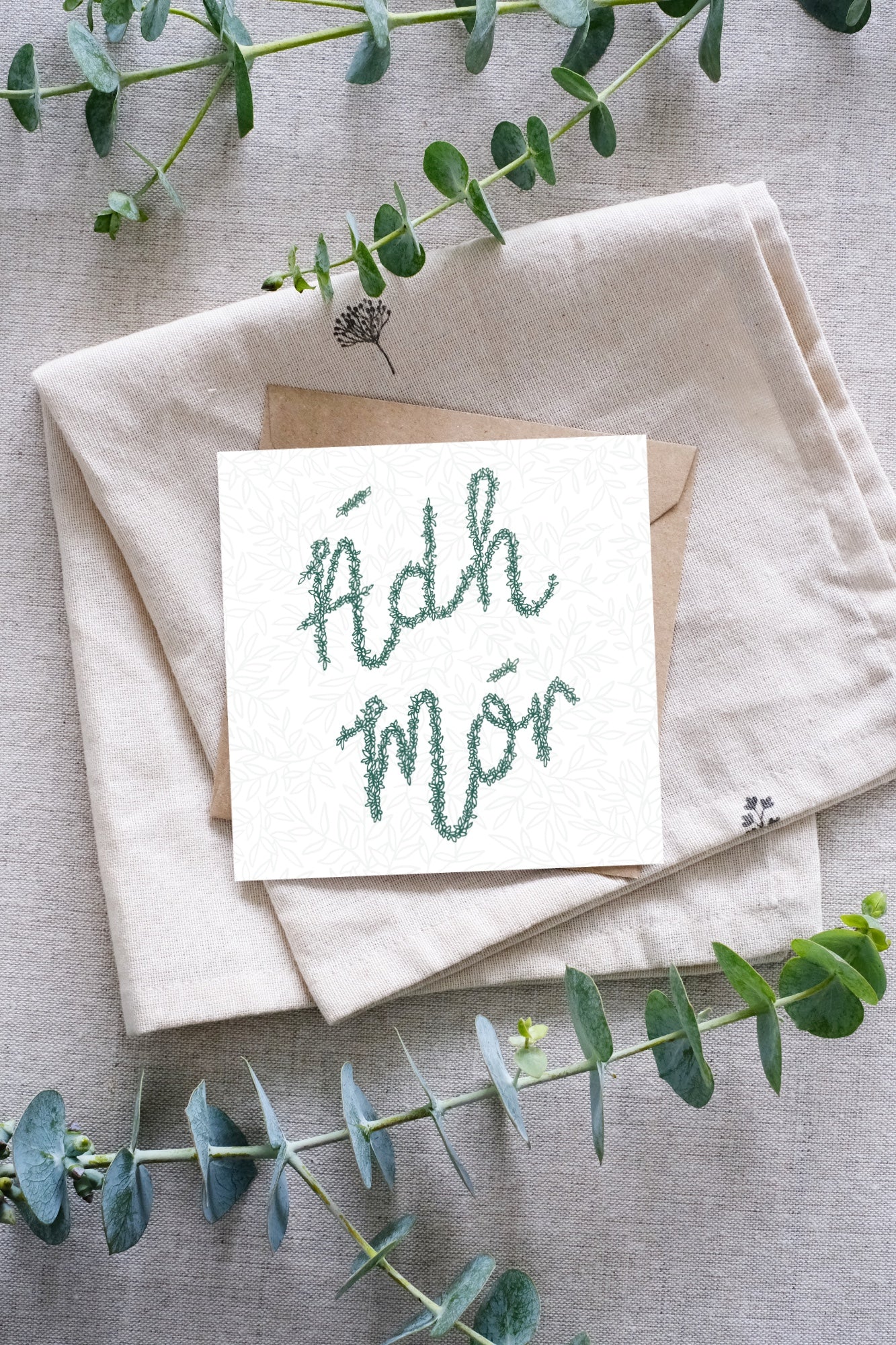 Una Heaney Designs Ádh Mór Card