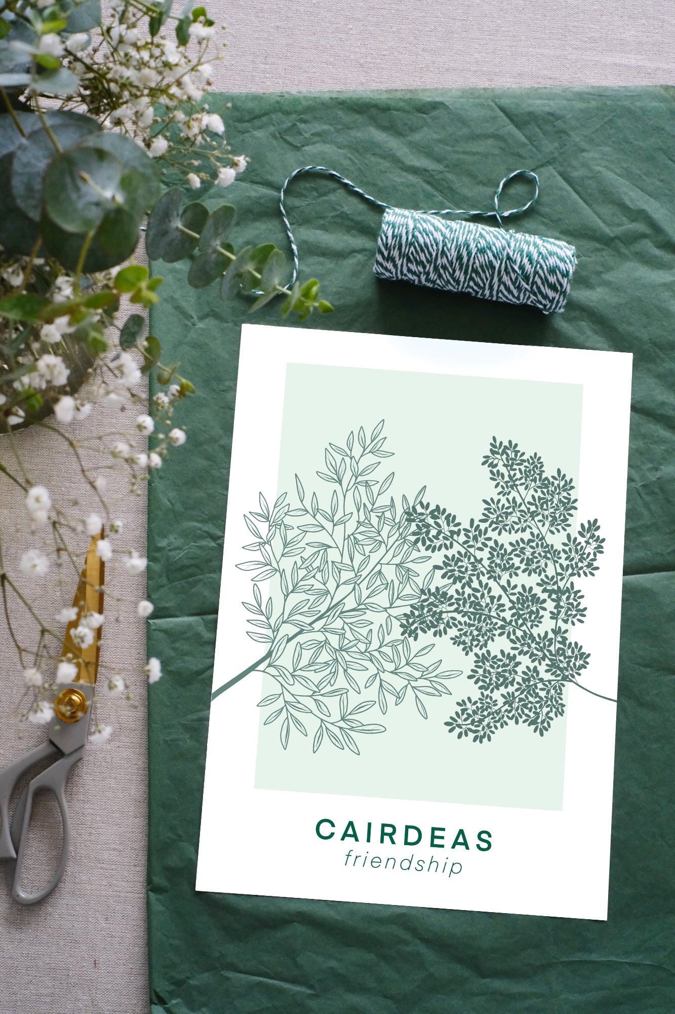 Una Heaney Designs Cairdeas Print