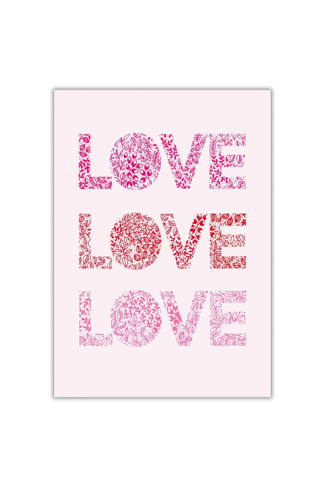 Una Heaney Designs Love Print