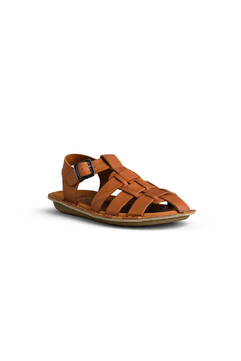 VIBAe CAPRI Leather Cognac Brown