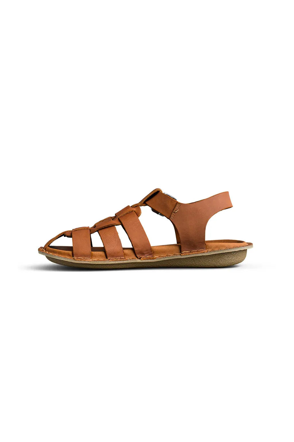 VIBAe CAPRI Leather Cognac Brown