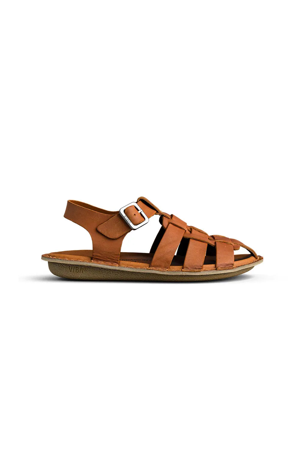VIBAe CAPRI Leather Cognac Brown