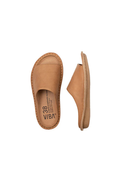 VIBAe SAINT TROPEZ Leather Fawn Tan