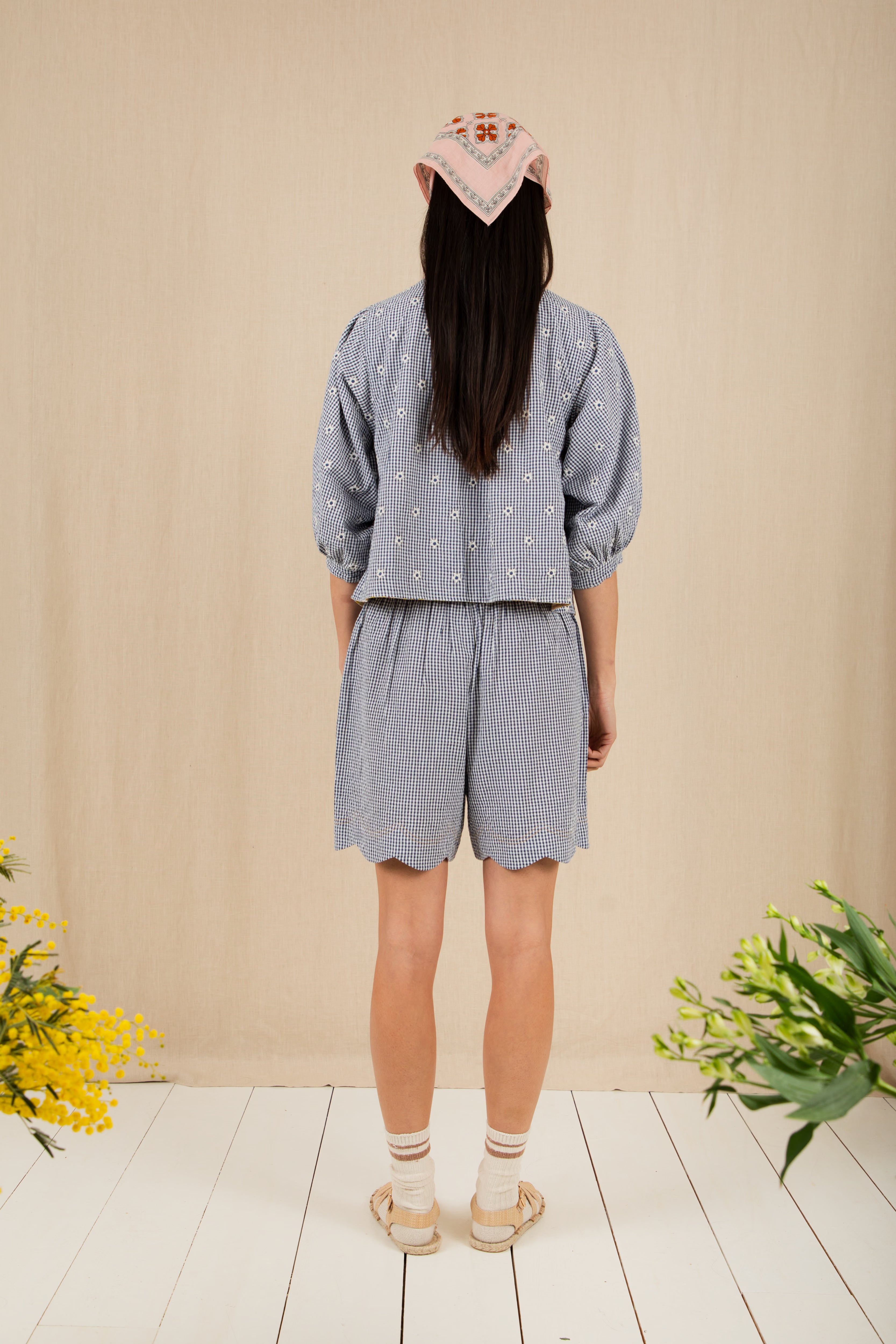 Bonté Navy/Lemon Zest Vida Reversible Jacket