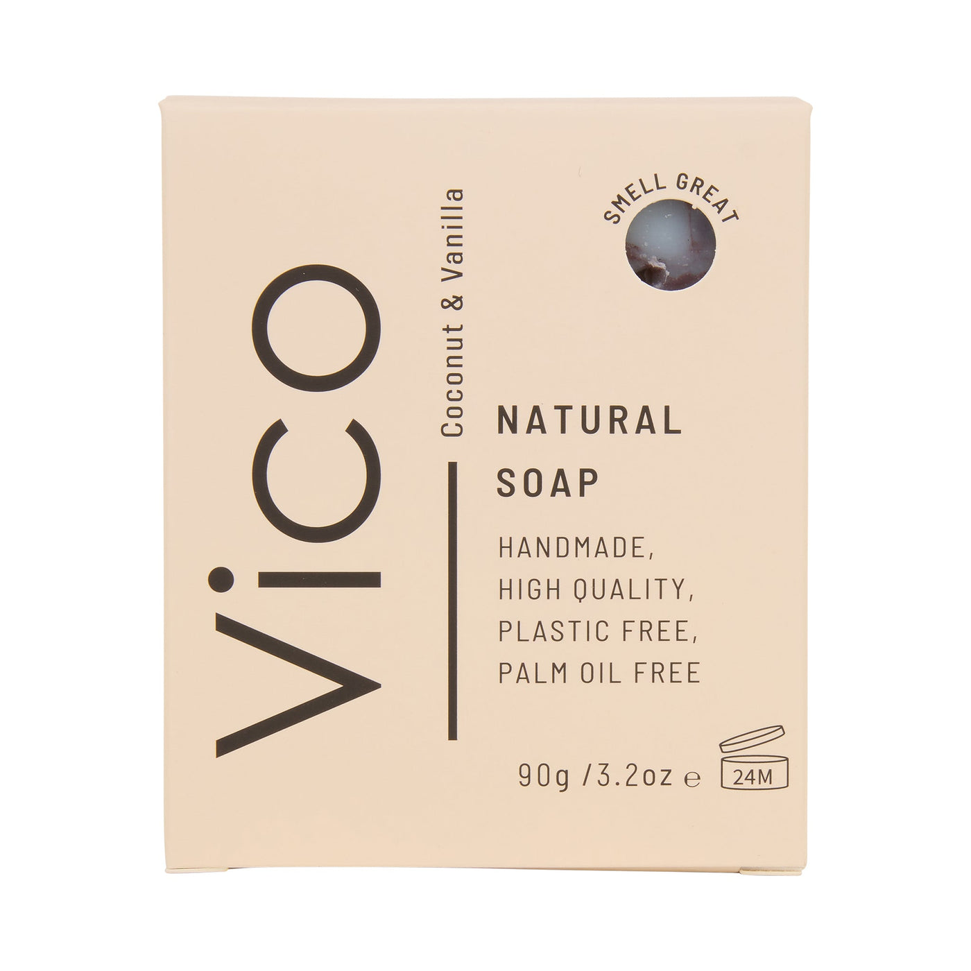 Vico Coconut & Vanilla Natural Soap-Womens-Ohh! By Gum - Shop Sustainable