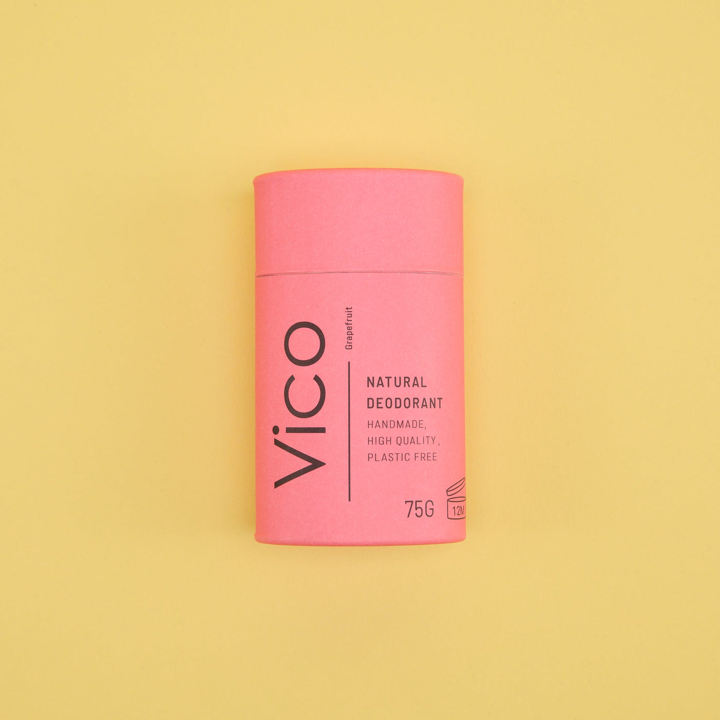 Vico Grapefruit Natural Deodorant-Womens-Ohh! By Gum - Shop Sustainable