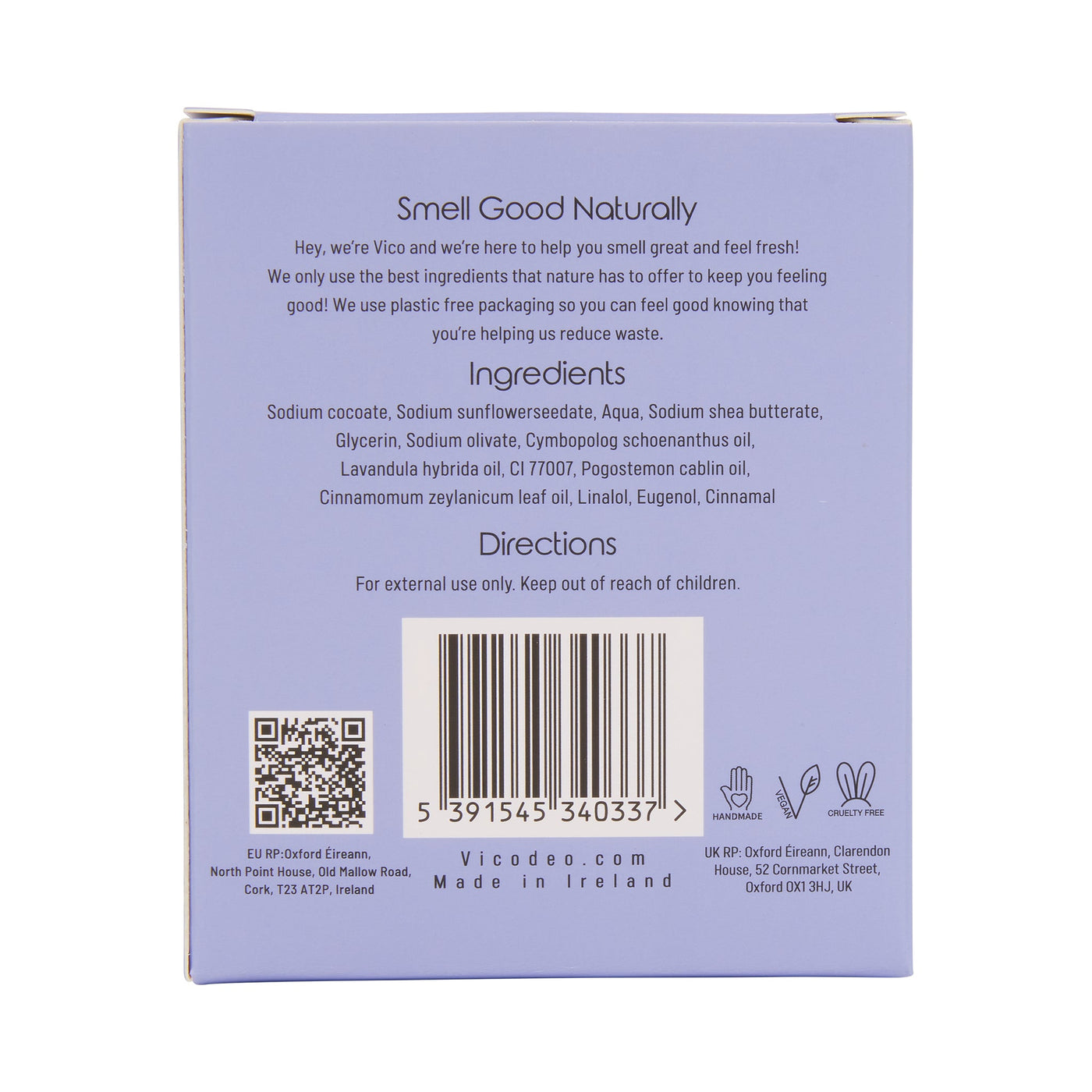 Vico Lavender Natural Soap-Womens-Ohh! By Gum - Shop Sustainable