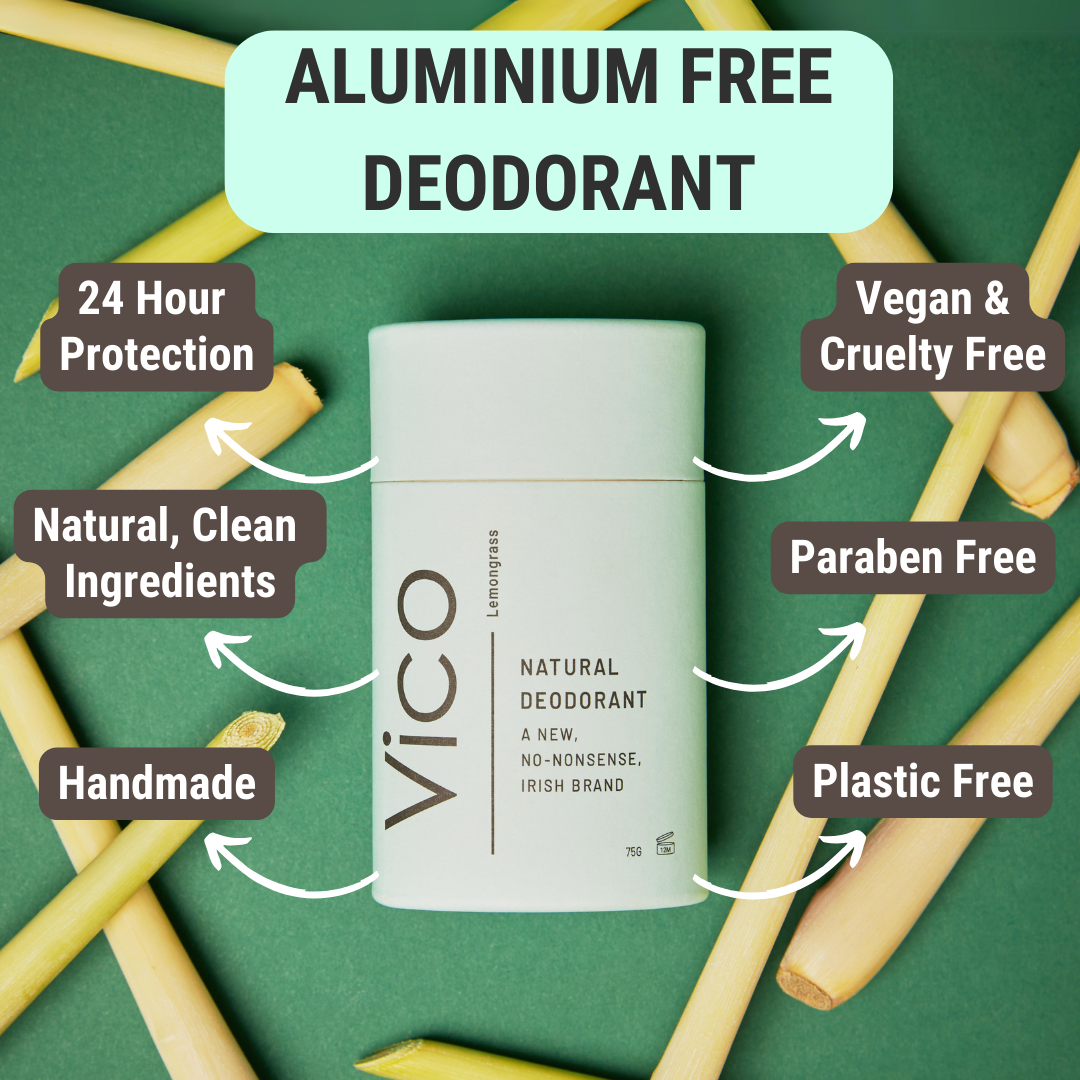 Vico Lemongrass Natural Deodorant-Women-Ohh! By Gum - Shop Sustainable