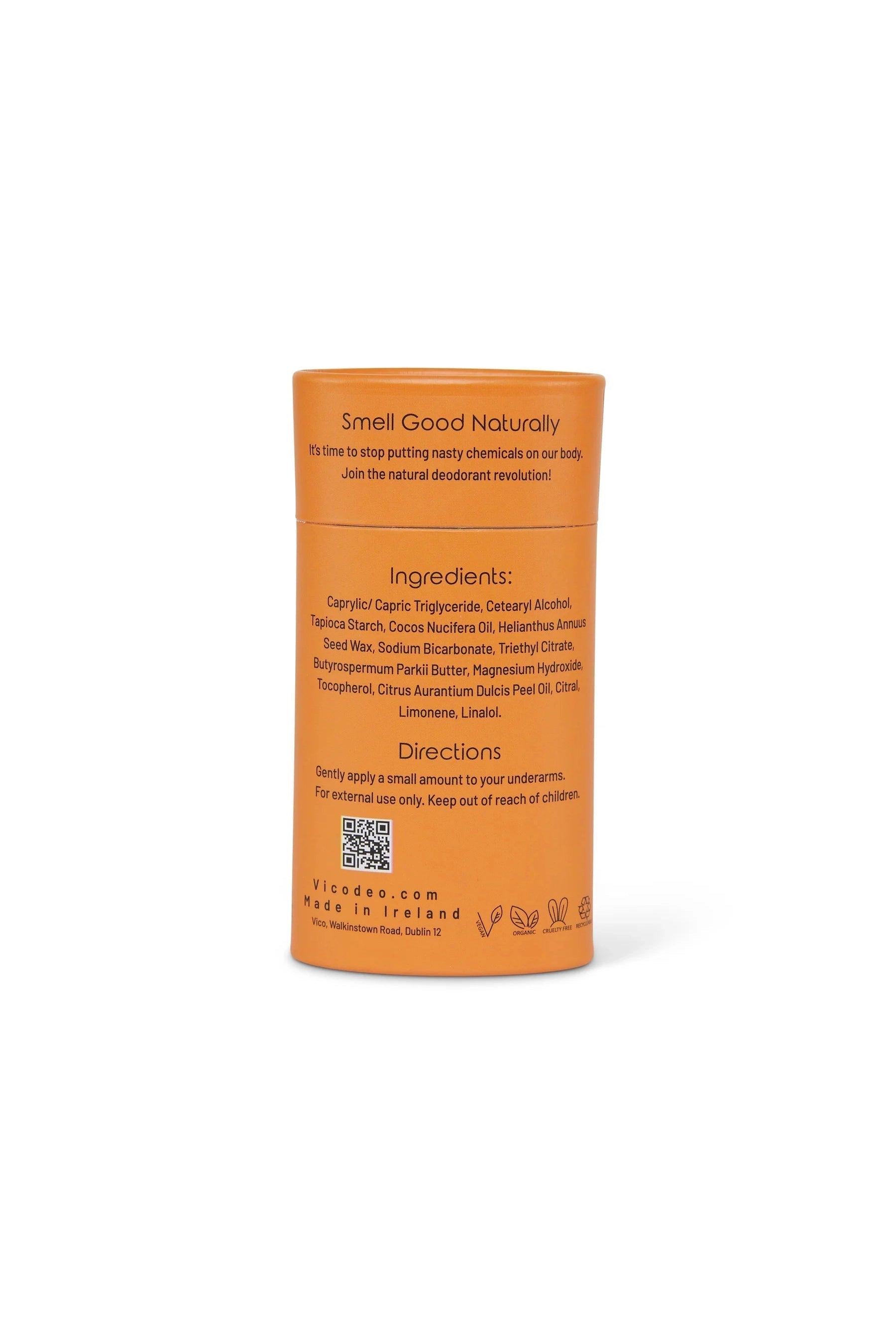 Vico Orange Blossom Natural Deodorant-Women-Ohh! By Gum - Shop Sustainable