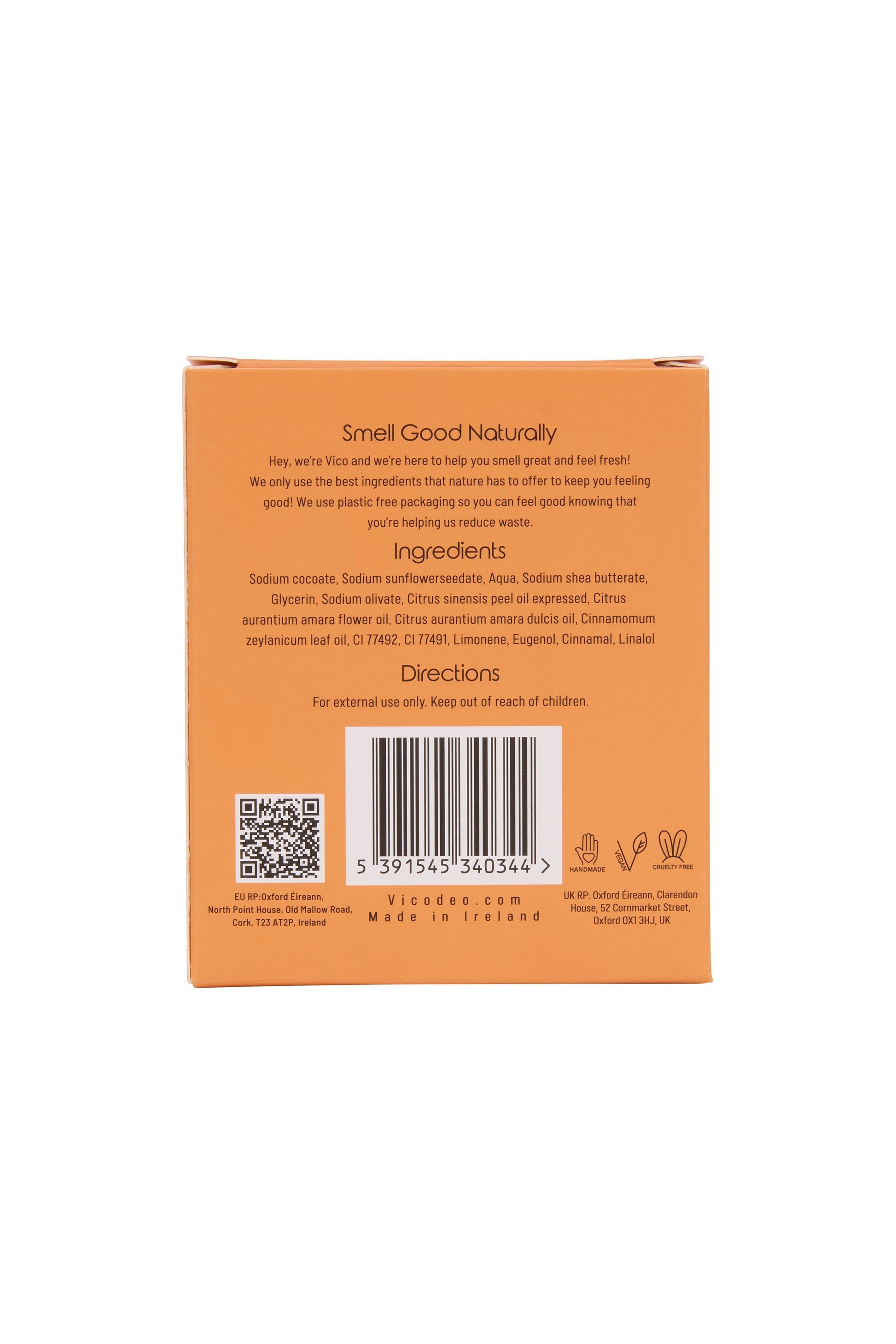 Vico Orange Blossom Natural Soap-Womens-Ohh! By Gum - Shop Sustainable