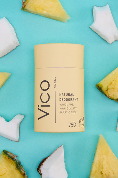 Vico Pina Colada Natural Deodorant-Womens-Ohh! By Gum - Shop Sustainable