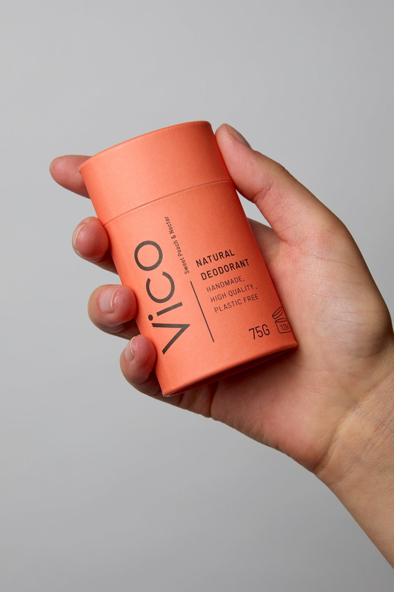 Vico Sweet Peach & Nectar Natural Deodorant-Womens-Ohh! By Gum - Shop Sustainable