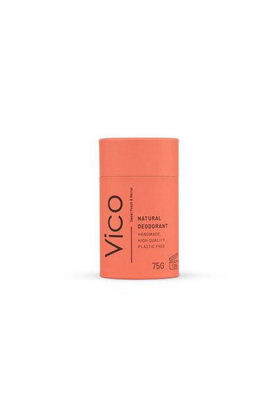 Vico Sweet Peach & Nectar Natural Deodorant-Womens-Ohh! By Gum - Shop Sustainable