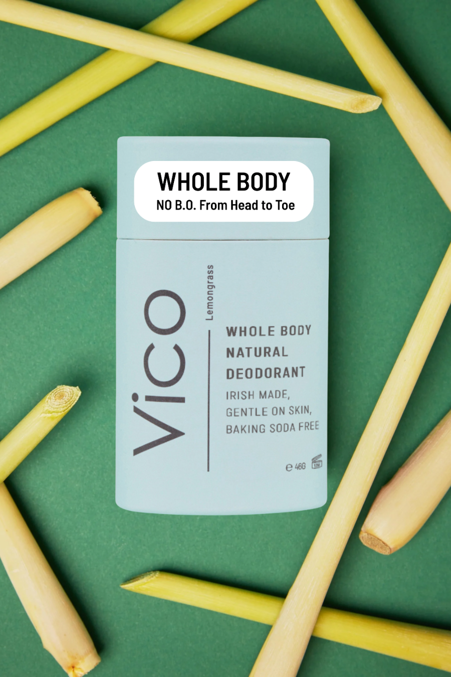 Vico Lemongrass Whole Body Natural Deodorant