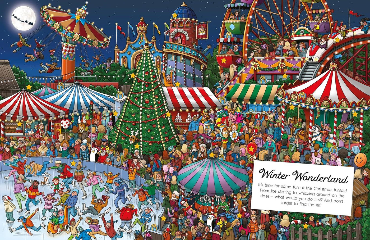 WHERES THE CHRISTMAS ELF: A SEARCH AND FIND  BOOK (PB)