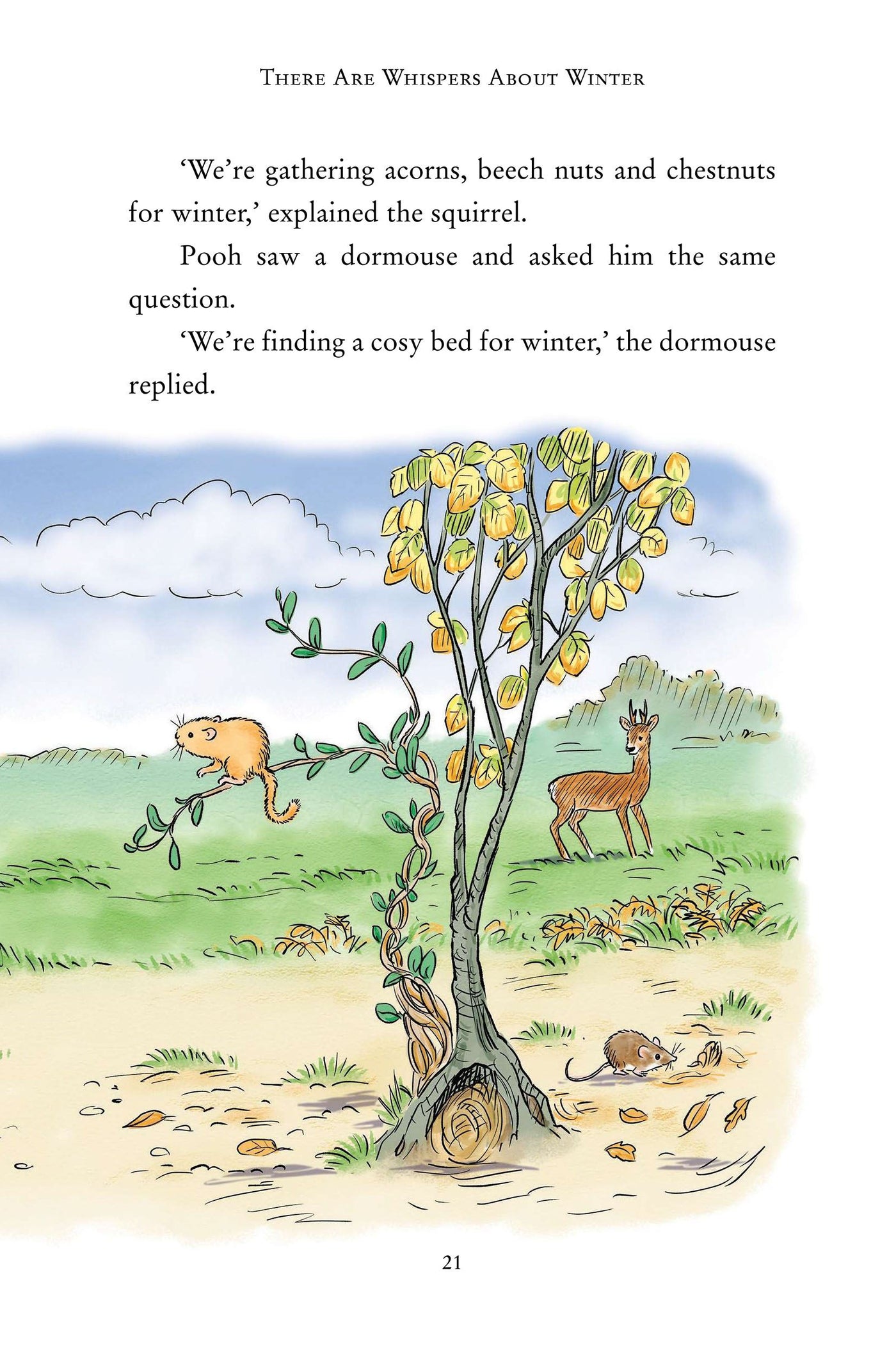WINNIE THE POOH: WINTER IN THE WOOD (HB)