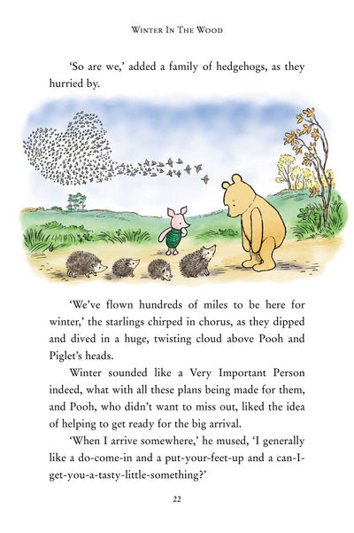 WINNIE THE POOH: WINTER IN THE WOOD (HB)