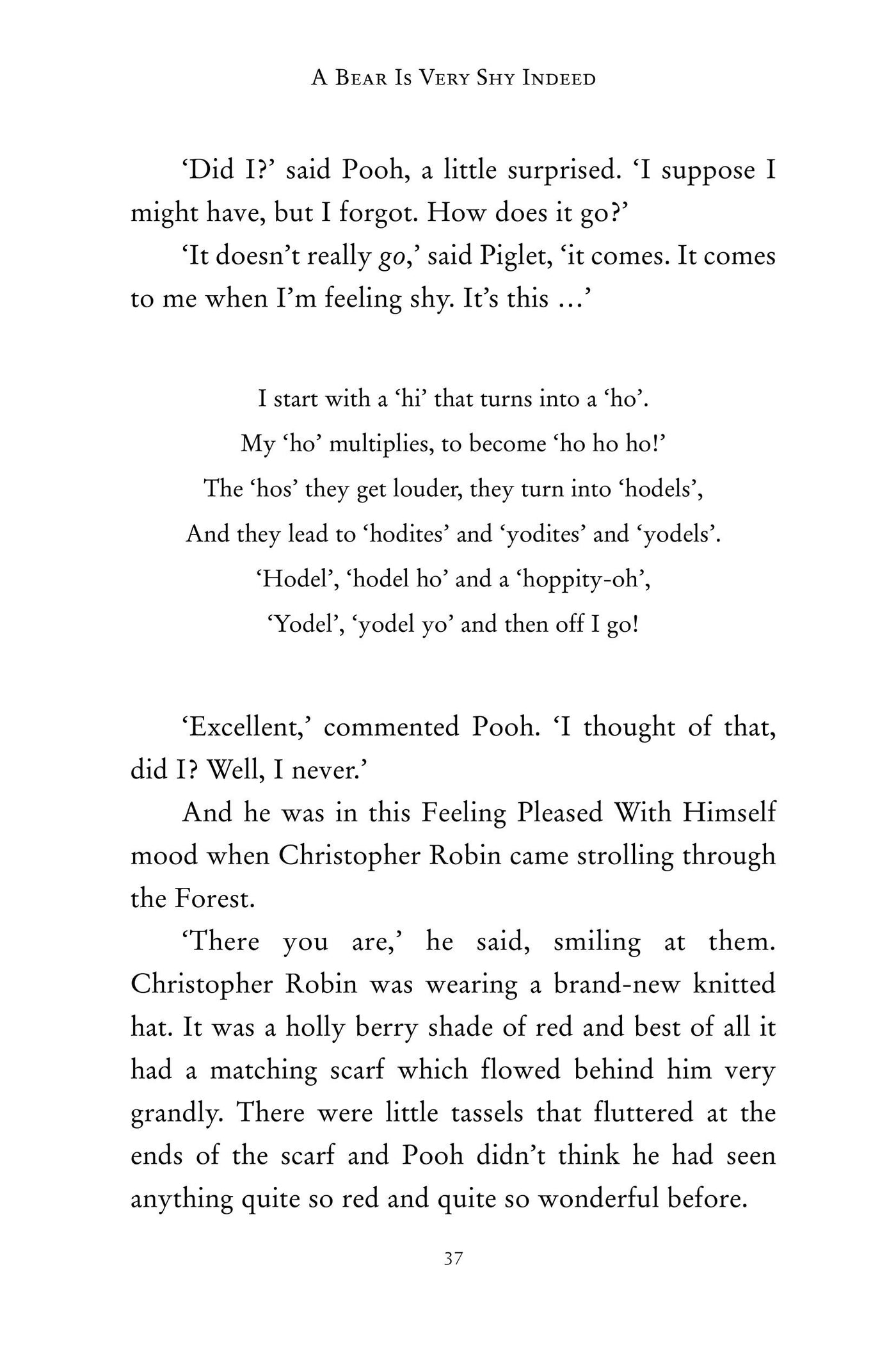 WINNIE THE POOH: WINTER IN THE WOOD (HB)