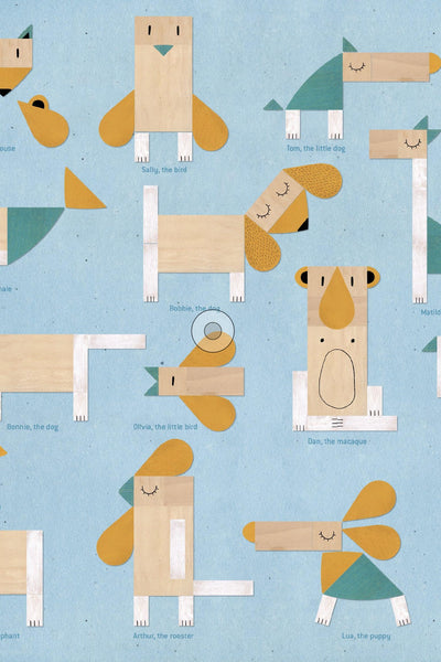 Londji Wooden Toy - THE FOX & THE MOUSE