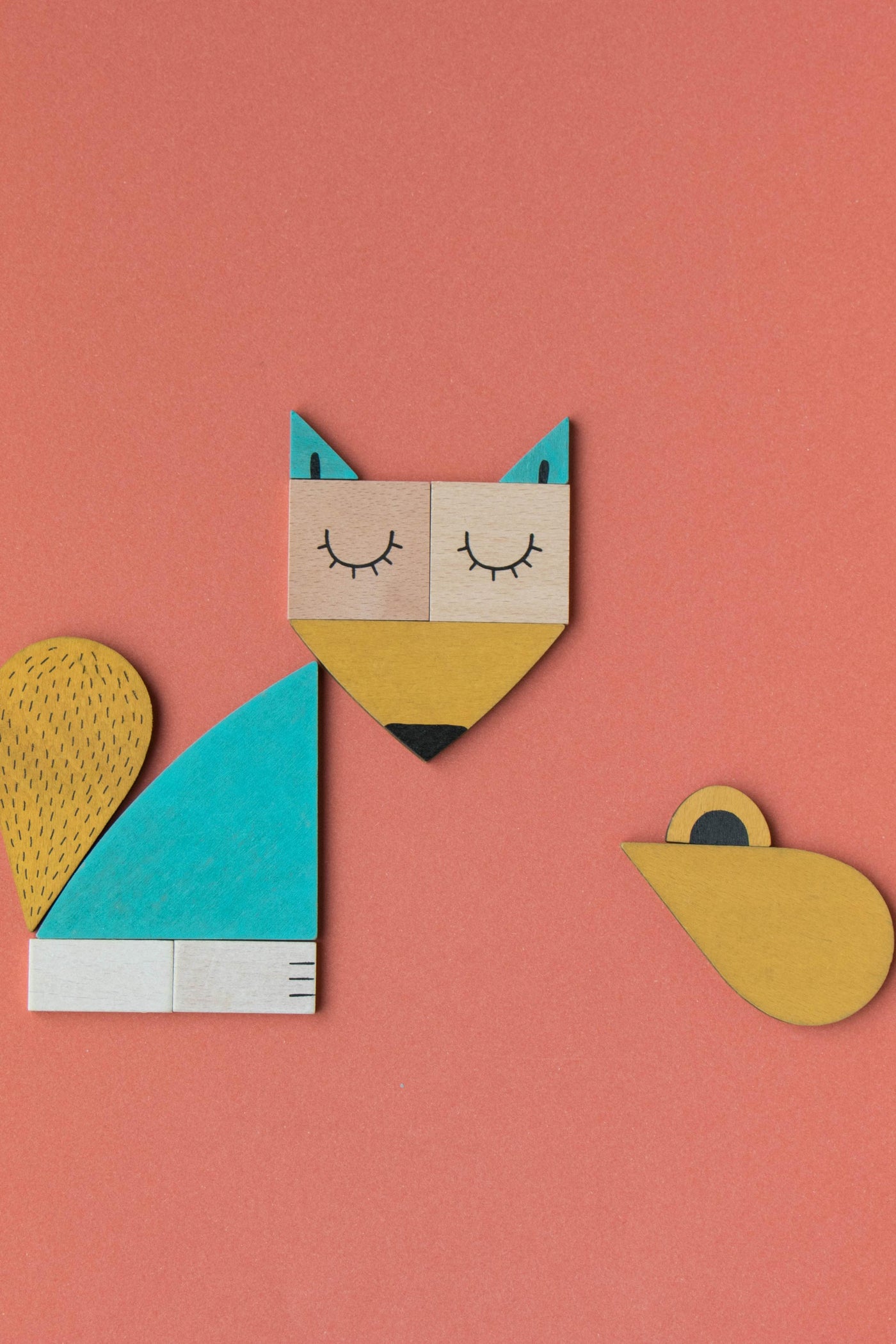 Londji Wooden Toy - THE FOX & THE MOUSE