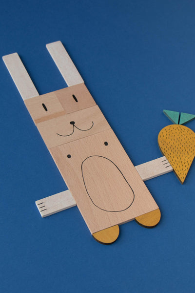 Londji Wooden Toy - THE FOX & THE MOUSE