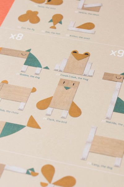 Londji Wooden Toy - THE FOX & THE MOUSE