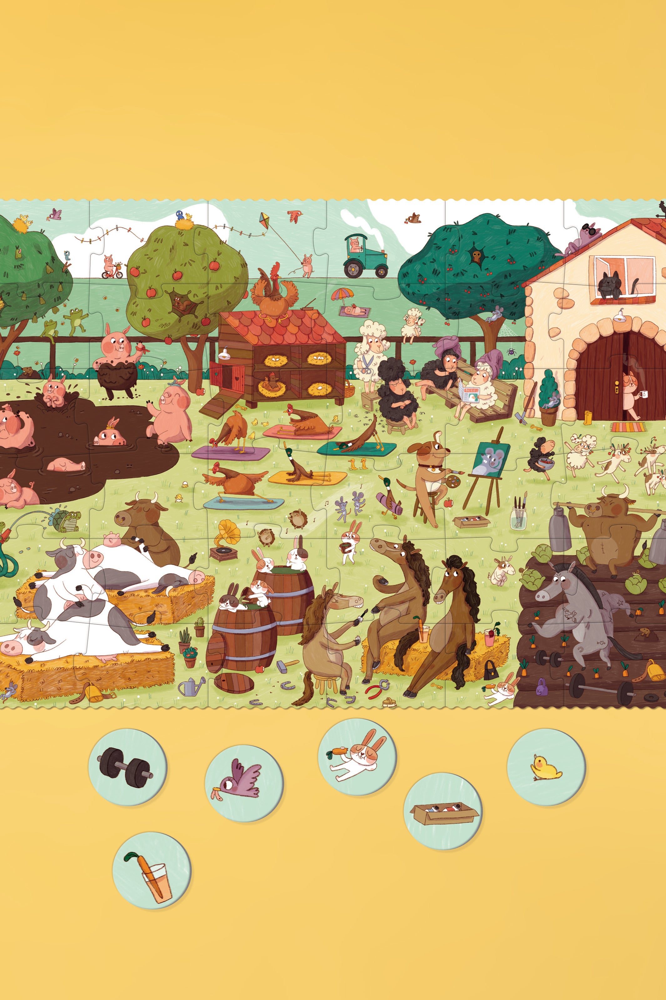 Londji Puzzle - FARMTASTIC