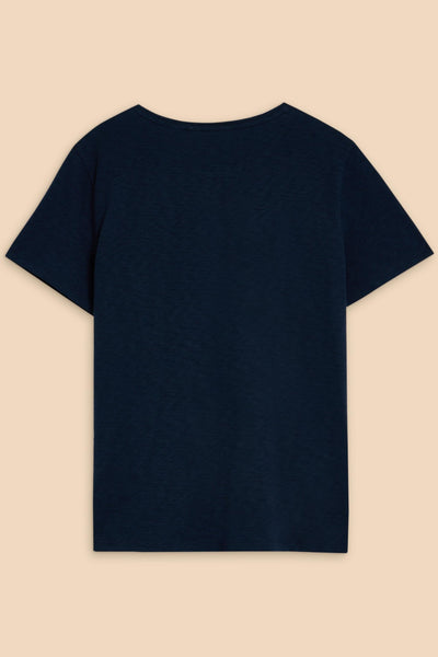 White Stuff Abbie Dark Navy Tee