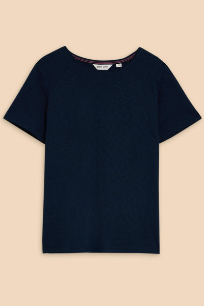 White Stuff Abbie Dark Navy Tee