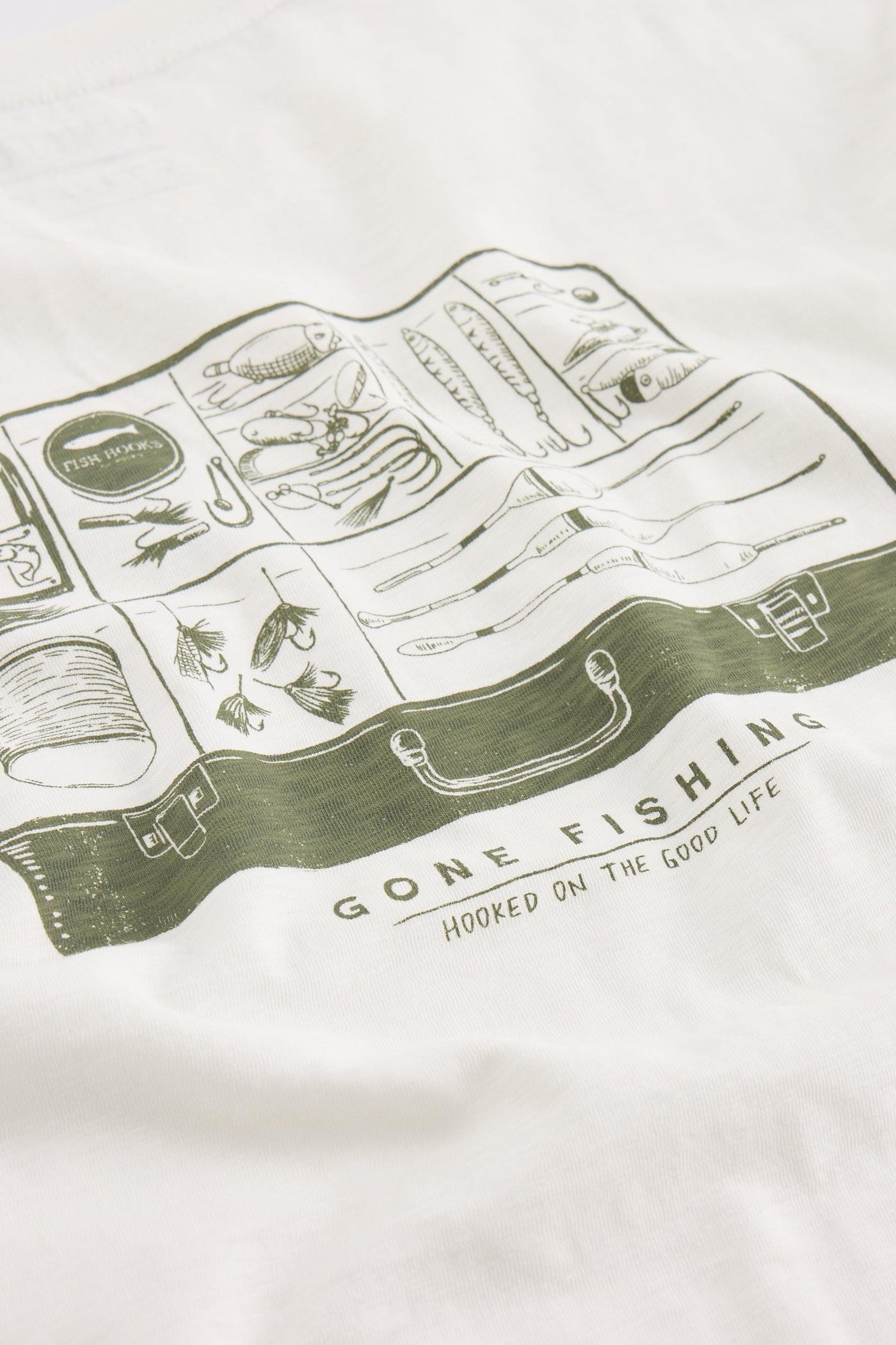 White Stuff Abersoch Graphic Gone Fishing
