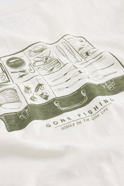 White Stuff Abersoch Graphic Gone Fishing