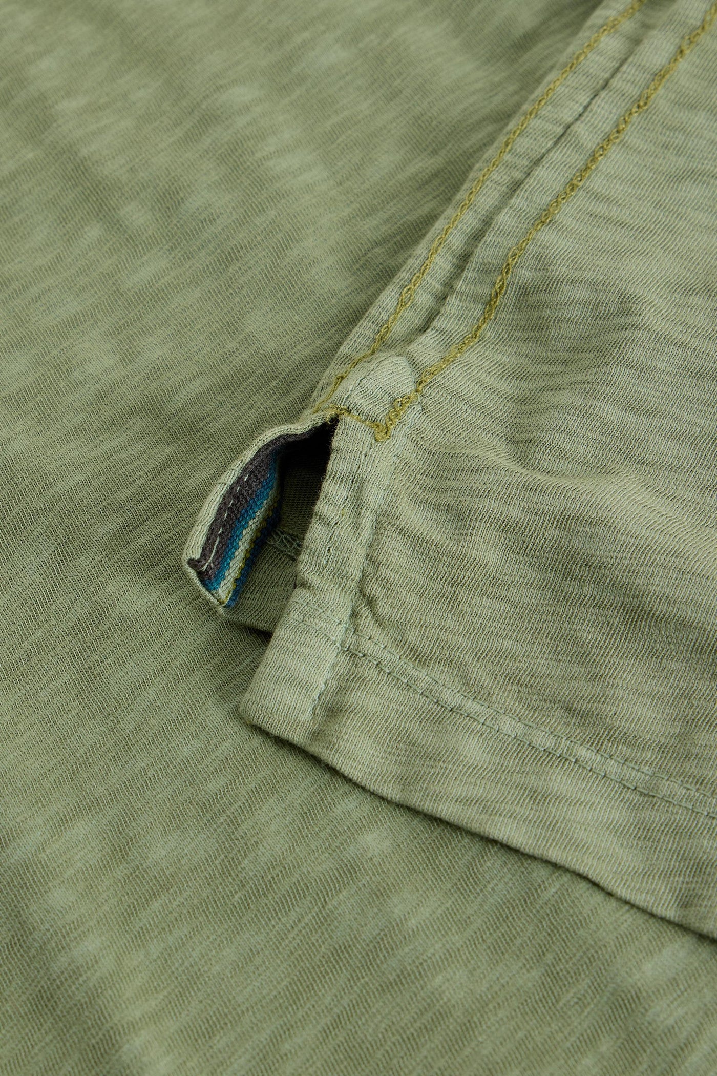 White Stuff Abersoch Short Sleeve Tee in Dusty Green