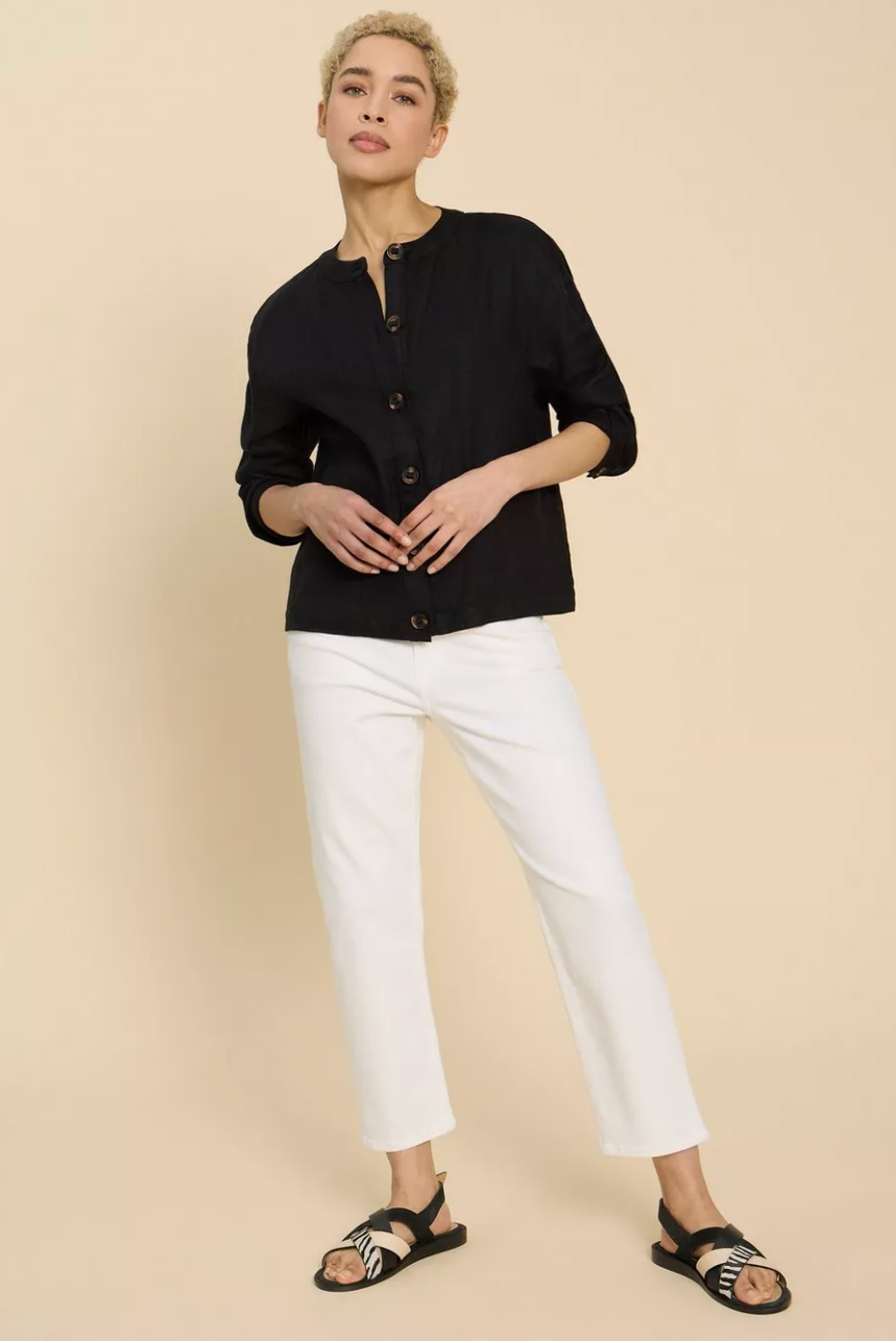 White Stuff Adele Linen Jacket-Womens-Ohh! By Gum - Shop Sustainable