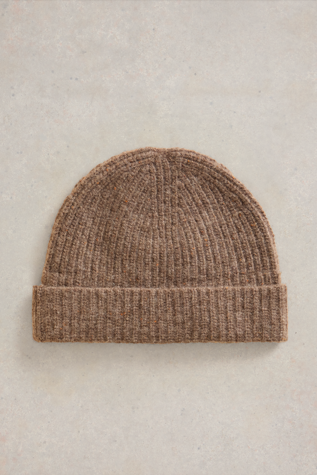 White Stuff Albie Mid Brown Rib Knit Beanie-Womens-Ohh! By Gum - Shop Sustainable