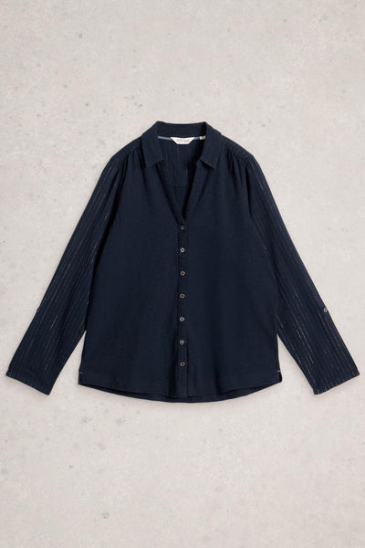 White Stuff Annie Sparkle Mix Shirt AW25