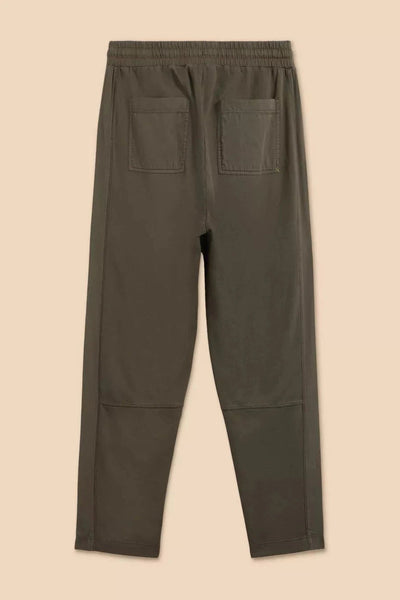 White Stuff Ava Jersey Jogger in Khaki Green-Womens-Ohh! By Gum - Shop Sustainable