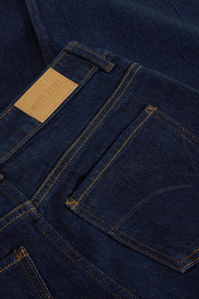White Stuff Ayla Wide Leg Jean in Dark Denim