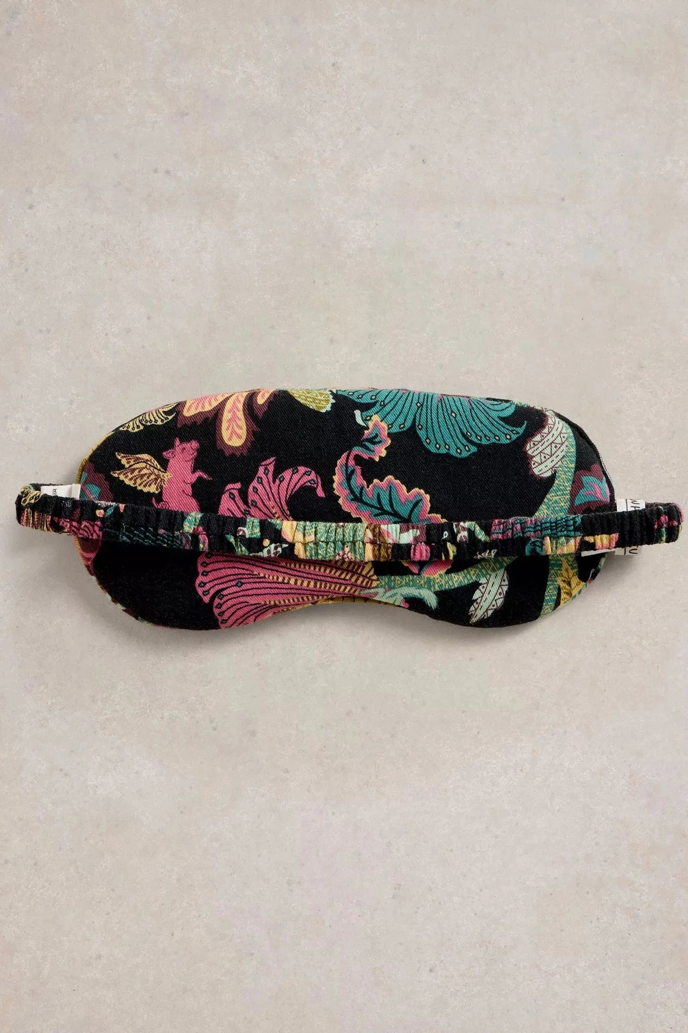 White Stuff Black Printed Eye Mask-Womens-Ohh! By Gum - Shop Sustainable