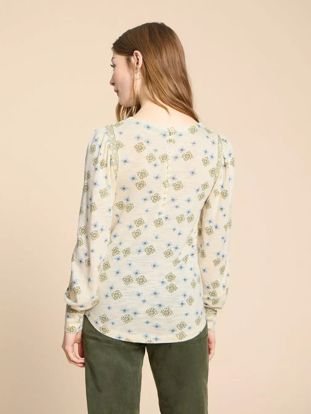 White Stuff Blake Puff Sleeve Top-Womens-Ohh! By Gum - Shop Sustainable
