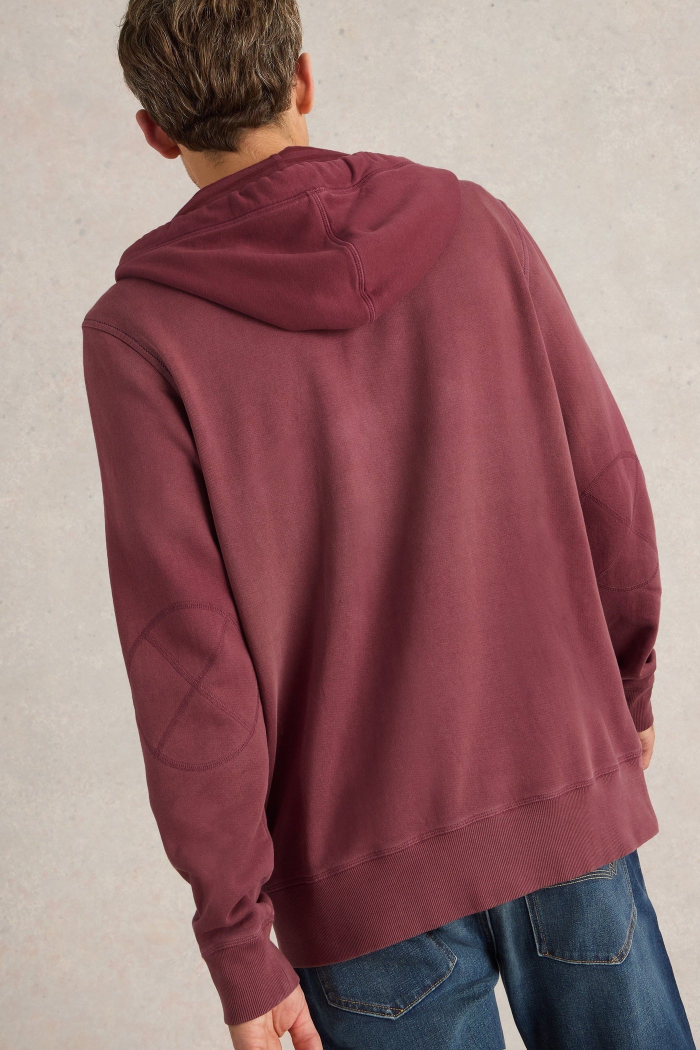 White Stuff Brampton Overhead Hoodie in Mid Plum-Mens-Ohh! By Gum - Shop Sustainable